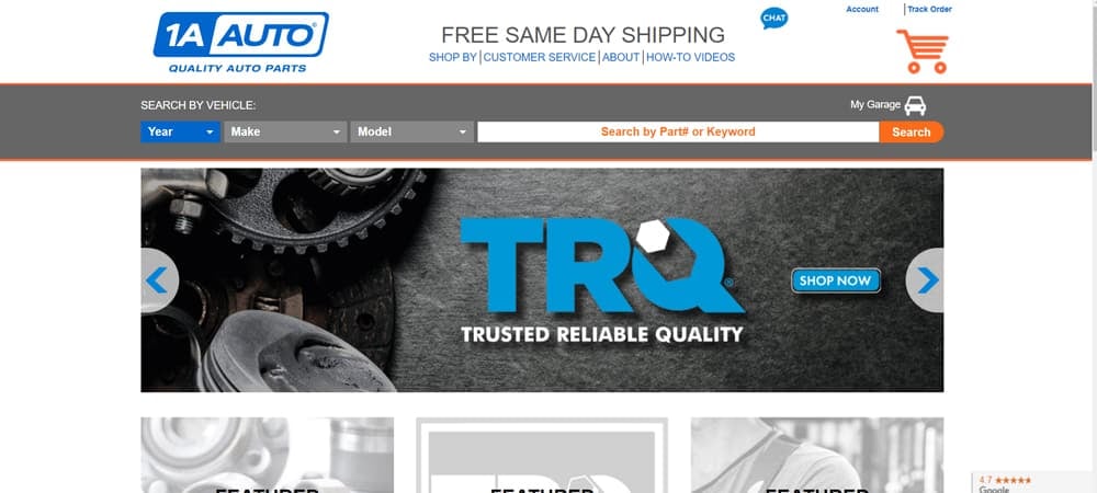 1Aauto Online Store