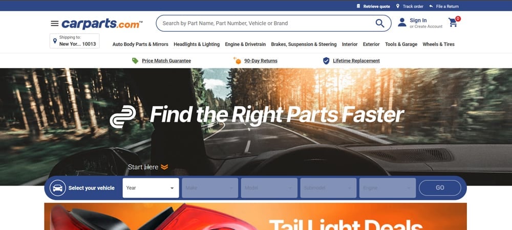 Car Parts Store