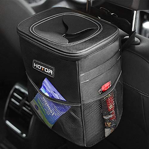 Car Trash Can With Lid